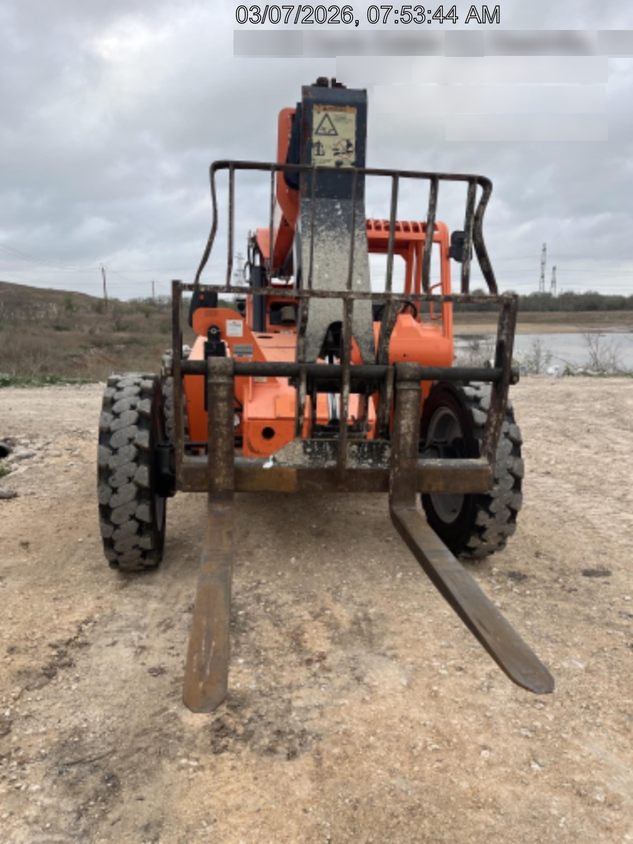 2019 Skytrak 6036 Canopy, Solid Tires, LED Work Lights, Beacon w/72" Carriage, 48" Pallet Forks