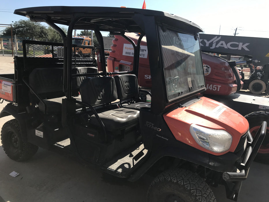 2019 Kubota RTV-X1140W-H 4WD, LED Strobe, Windshield Tempered Glass, Plastic Canopy, Wire Harness Kit, Backup Alarm