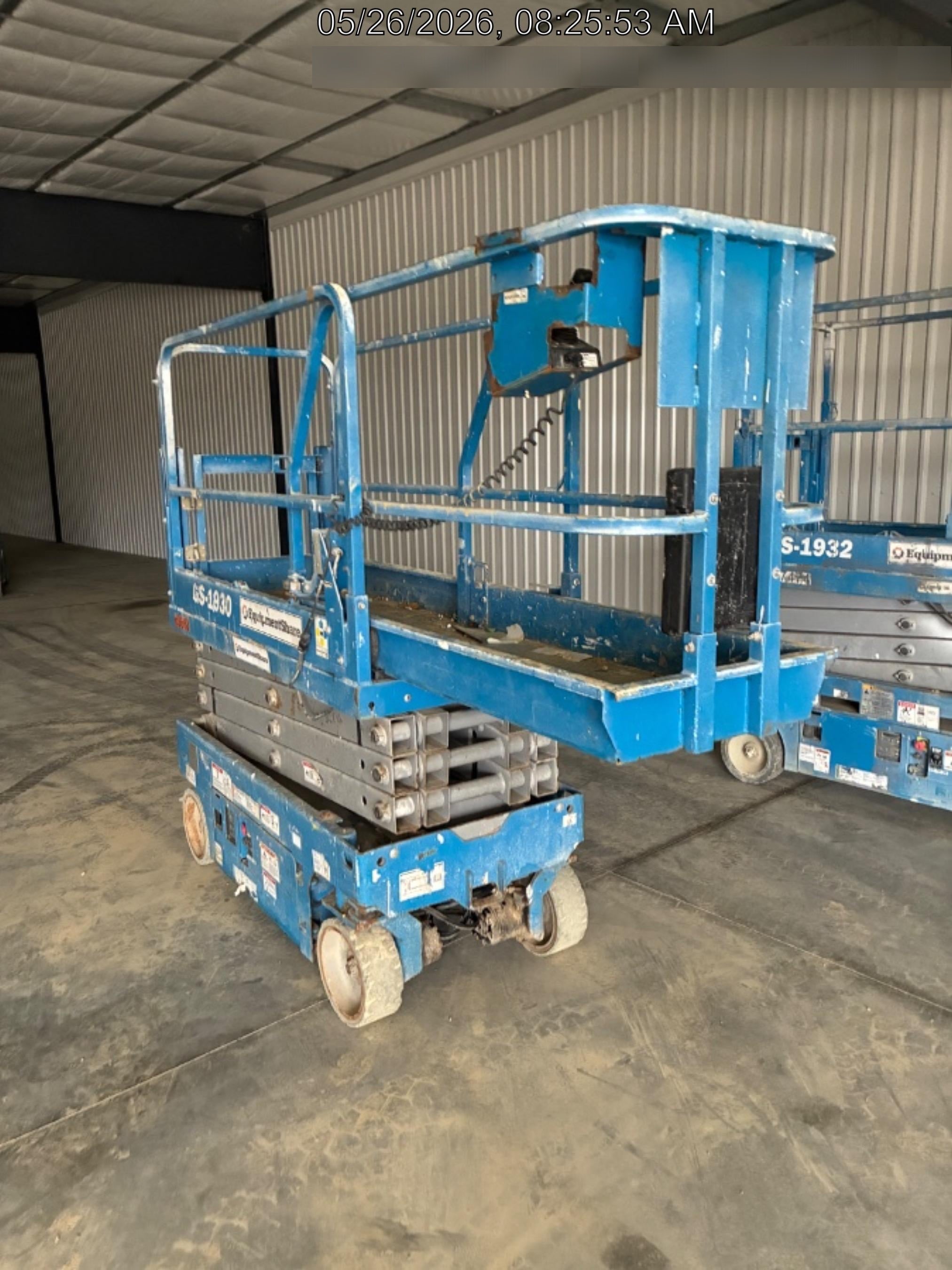 2020 Genie GS-1930 Solid Non Marking Tires, Beacon, Folding rails with half height swing gate