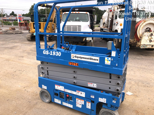 2020 Genie GS-1930 Fixed rails with chain entry gate - Pre A92.20