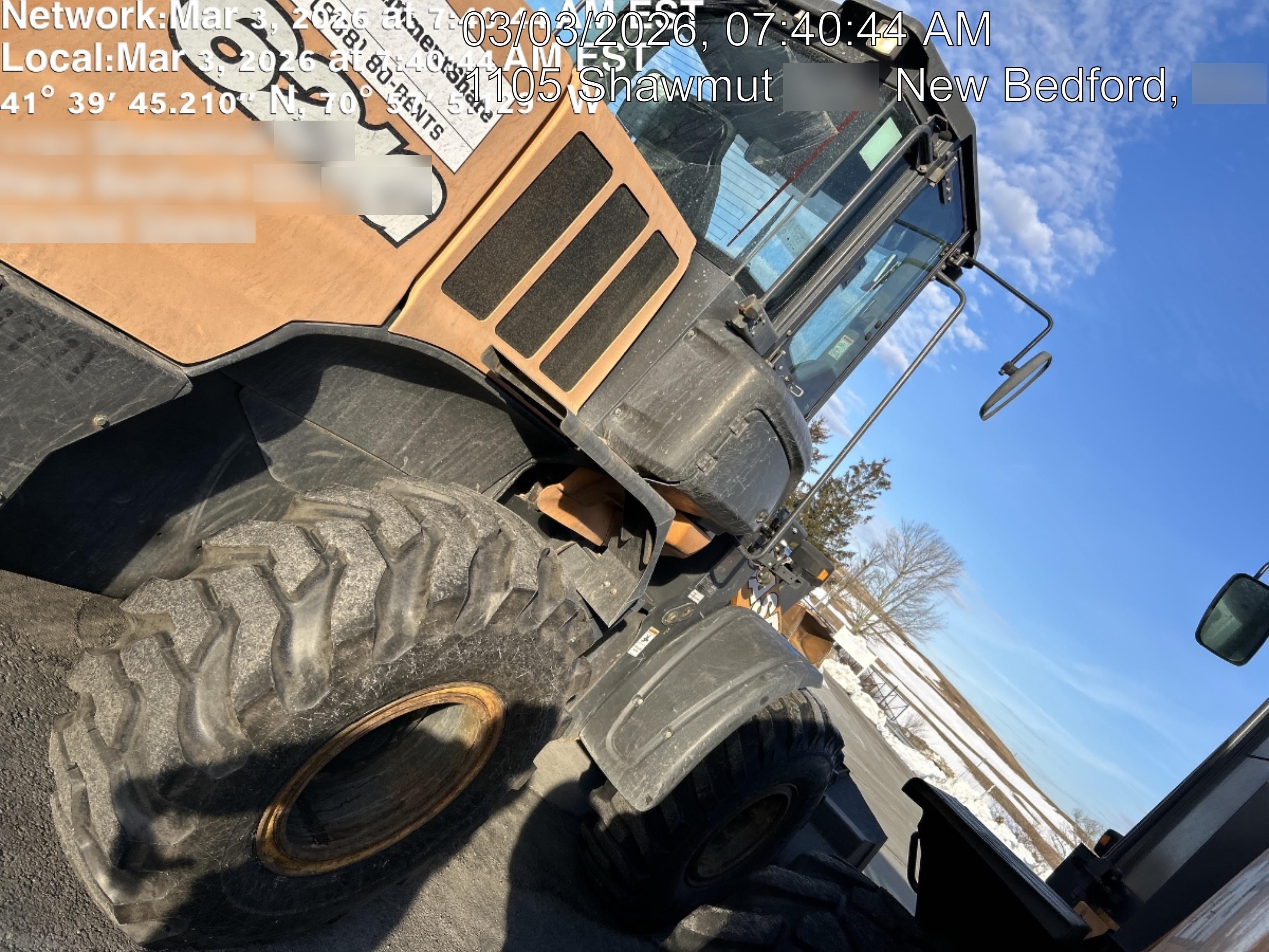 2019 Case 621G CLOSED CAB, 1 FUNCTION, JRB 416 STYLE HYD COUPLER