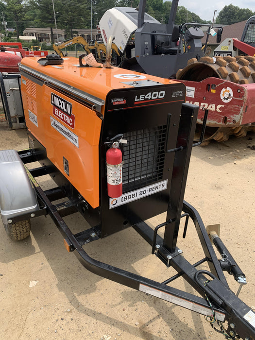 2023 Lincoln Electric LE400 Kubota V1505, Trlr, Cable Rack, Light Kit, ES Decals, T3