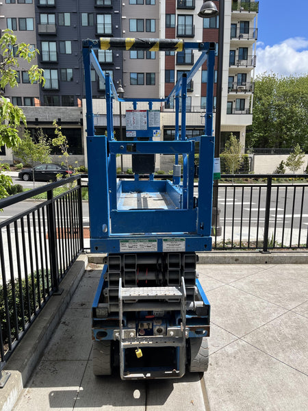 2020 Genie GS-1930 Solid Non Marking Tires, Beacon, Folding rails with half height swing gate, Telematics
