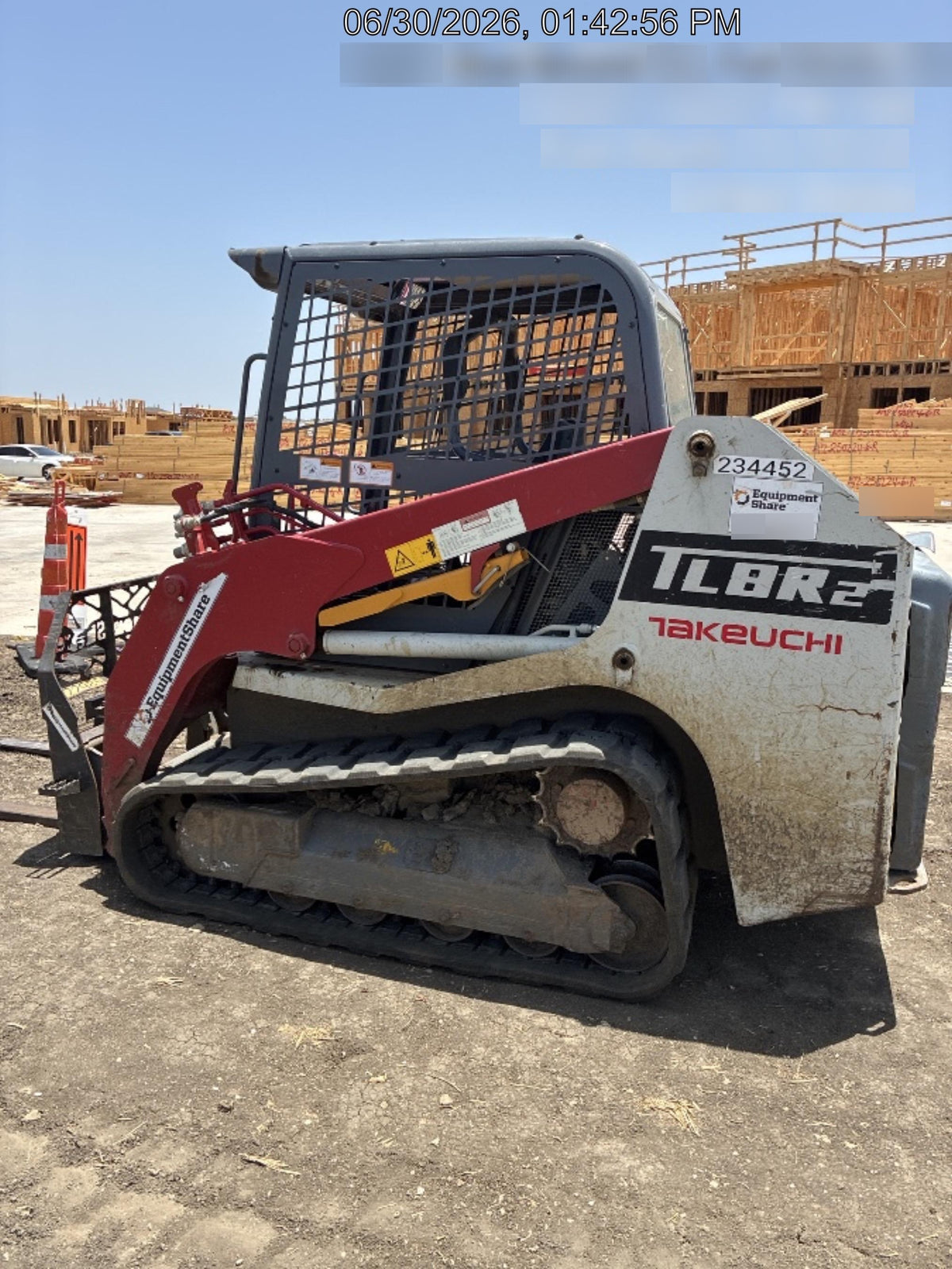 2022 TAKEUCHI TL8R2-R