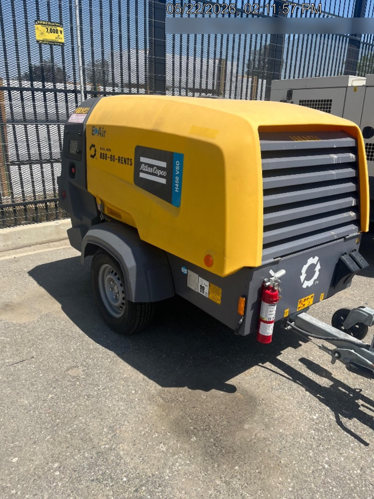 2023 ATLAS COPCO E-AIR H450