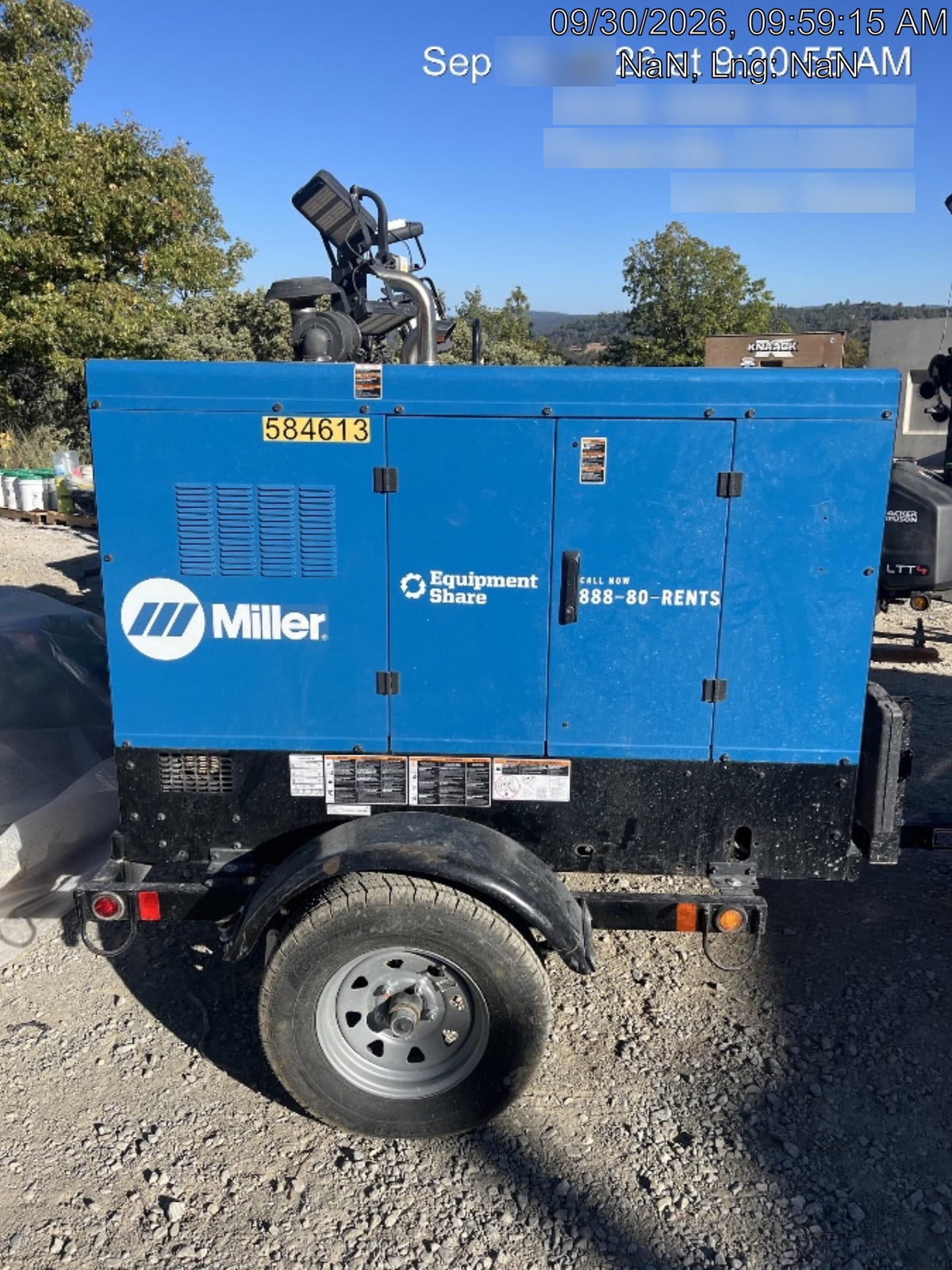 2025 MILLER ELECTRIC BIG BLUE 500