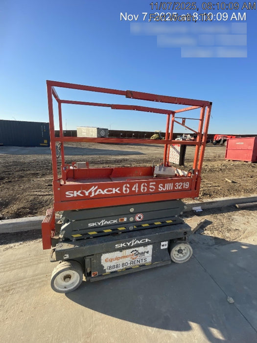 2017 Skyjack SJIII-3219 Skyjack SJ3219, Extended Warranty 5yr/5k hr