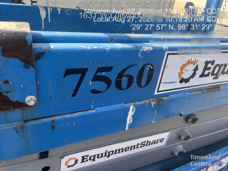 2017 Genie GS-1930 Genie GS-1930 Lift w/Fixed Rail and Chain Entry