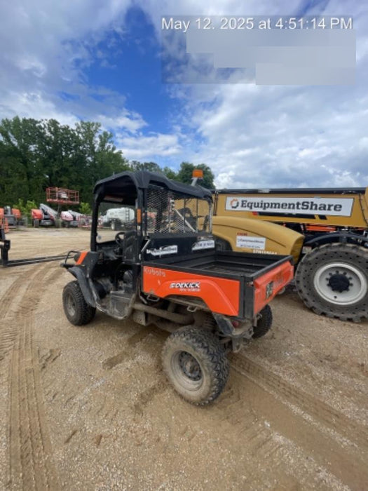 2020 Kubota RTV-XG850WL-H 4wd Utility Cart, 4 Seat,Gas, LED Strobe, Windshield Tempered Glass, Plastic Canopy, Wire Harness Kit, Backup Alarm