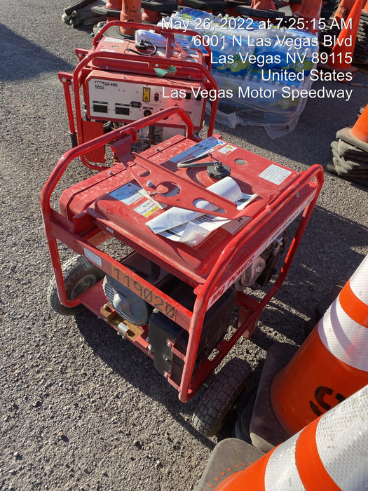 2020 Multiquip GA6HR Gen 6kW Honda GX340 GFCI Wheel Kit