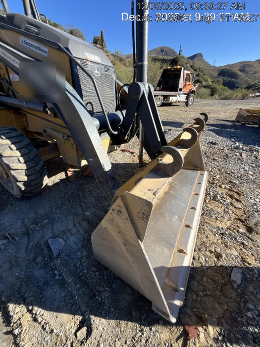 2020 John Deere 310LEP Canopy, 4WD, Standard Stick, Pilot Controls, 2 Way Hydraulics, TAG Manual QC