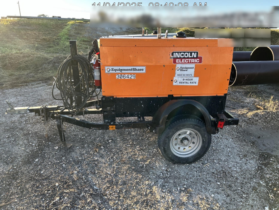 2023 Lincoln Electric LE400 Kubota V1505, Trlr, Cable Rack, Light Kit, ES Decals, T3