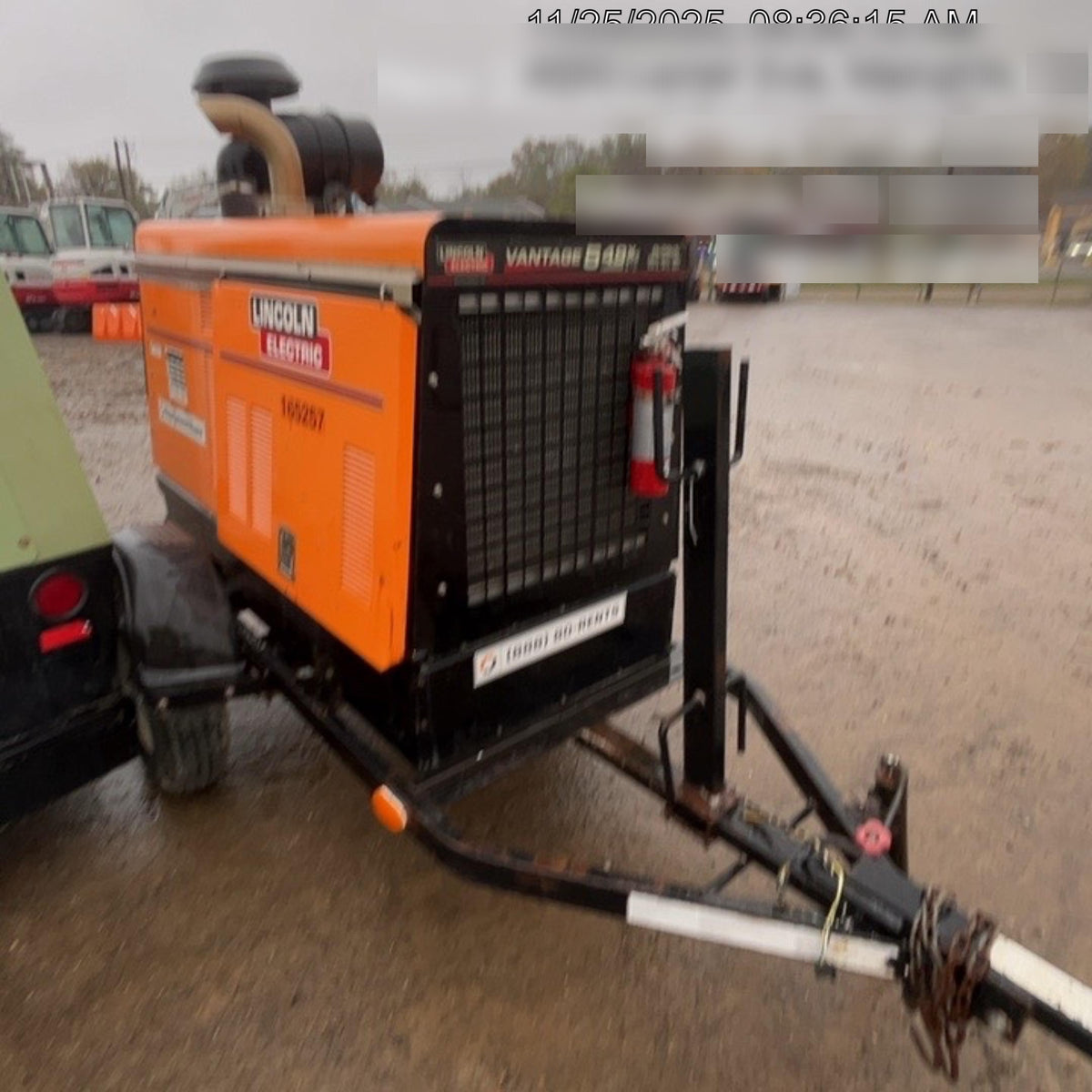 2021 Lincoln Electric Vantage 549X VANTAGE 549X READY-PAK 3 (EQUIPMENTSHARE)