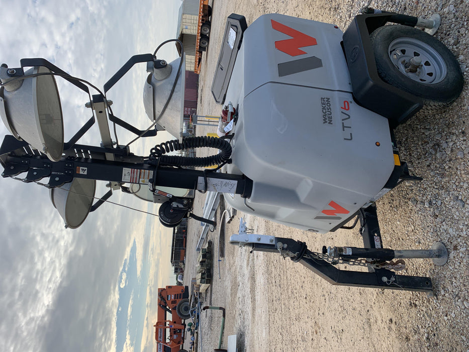 2018 Wacker Neuson LTV6K-MH Wacker Neuson LTV6K Mobile Light Tower w/Fuel Level Sensor Installed