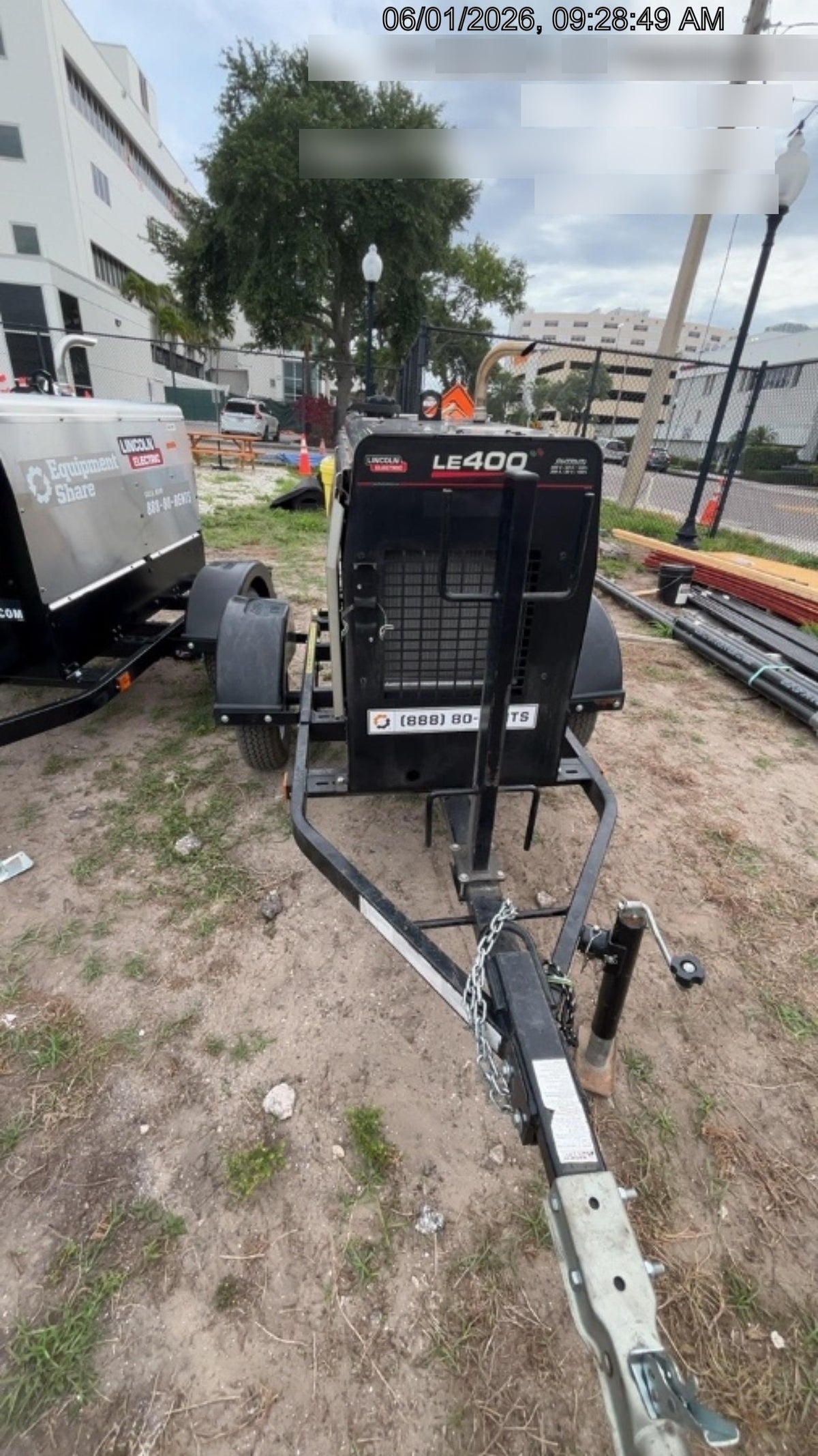 2024 Lincoln Electric LE400 Kubota V1505, Trlr, Cable Rack, Light Kit, ES Decals, T3