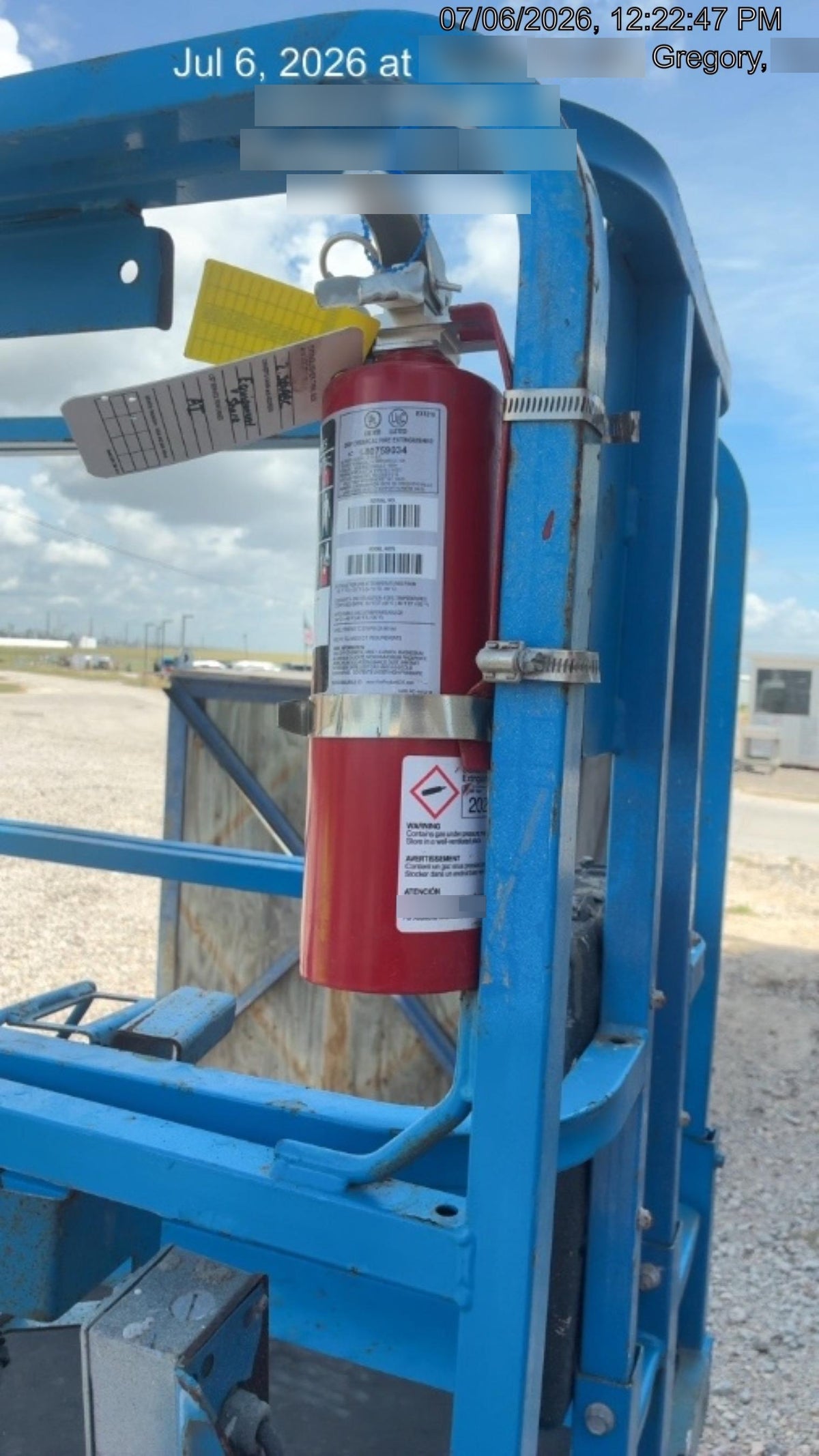 2019 Genie GS-1930 Fixed Rails with Chain Entry