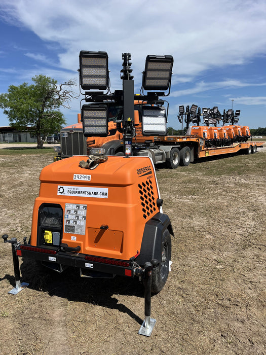 2024 Generac MLT2 Diesel, Flex Switch 120V Input, Powerzone Controller, 
(4) 320W LED Lights, 4kW Generator, 39.9 Gal Fuel Tank, 2" Ball, T3