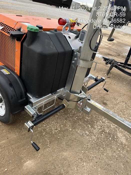 2023 Wanco WLTT-4MM4K Diesel, Deep Sea Controller, Shore Power Plug, Auto Start, (4) 350W LED Floodlights, 4kW Generator, 60 Gal Fuel Tank, 2" Ball, T3