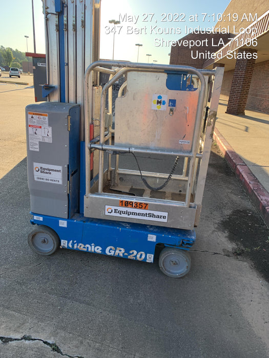 2020 GENIE GR-20