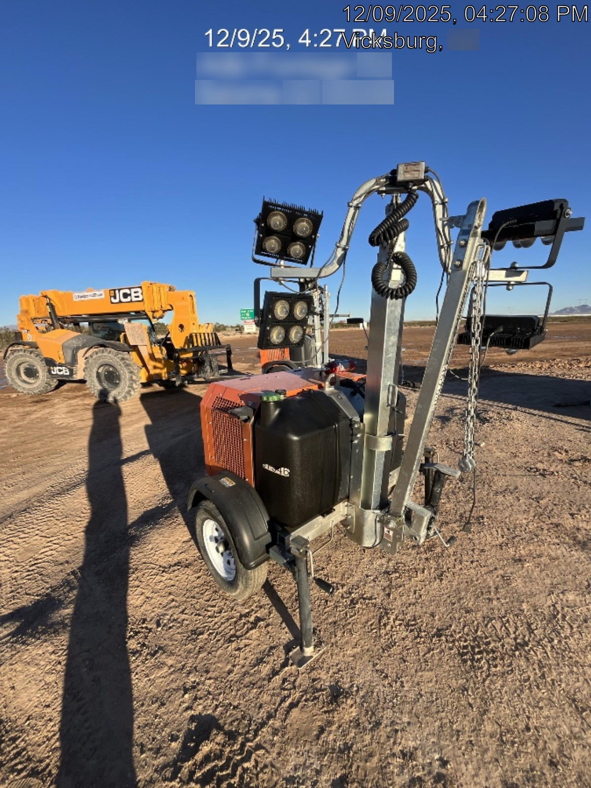 2024 Wanco WLTT-4MM4K Diesel, Deep Sea Controller, Shore Power Plug, Auto Start, (4) 350W LED Floodlights, 4kW Generator, 60 Gal Fuel Tank, 2" Ball, T3