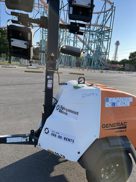 2023 Generac MLT2 Diesel, Flex Switch 120V Input, Powerzone Controller, (4) 320W LED Lights, 4kW Generator, 39.9 Gal Fuel Tank, 2" Ball, T3