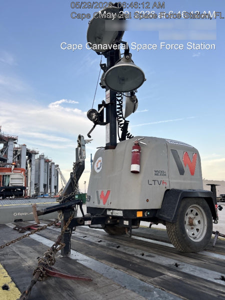 2018 Wacker Neuson LTV6K-MH Wacker Neuson LTV6K Mobile Light Tower w/Fuel Level Sensor Installed