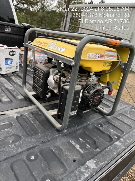 2020 WACKER NEUSON GP2500A