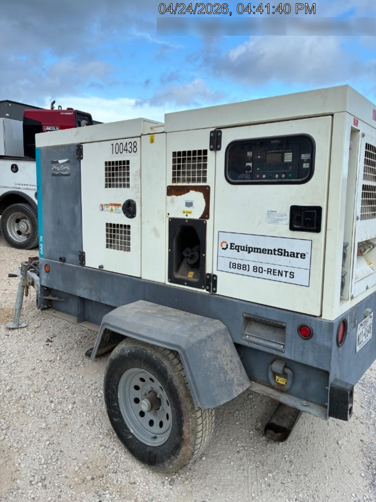 2020 ATLAS COPCO QAS 70