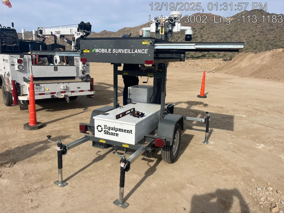 2025 NATIONAL SIGNAL Sunray Solar-Powered Mobile Integrator Tower