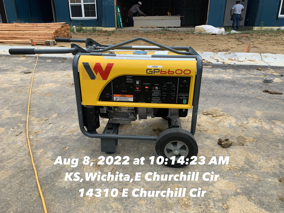 2020 WACKER NEUSON GP6600A