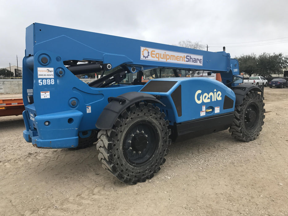 2017 Genie GTH-844 Genie GTH-844, Solid Tires, 60" carriage/forks, Full Cab, Work Lights