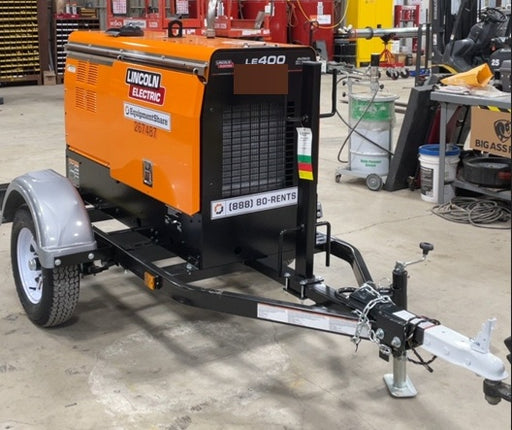 2022 Lincoln Electric LE400 Kubota V1505, Trlr, Cable Rack, Light Kit, ES Decals, T3