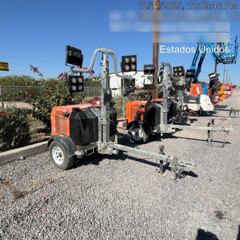 2024 Wanco WLTT-4MM4K Diesel, Deep Sea Controller, Shore Power Plug, Auto Start, (4) 350W LED Floodlights, 4kW Generator, 60 Gal Fuel Tank, 2" Ball, T3