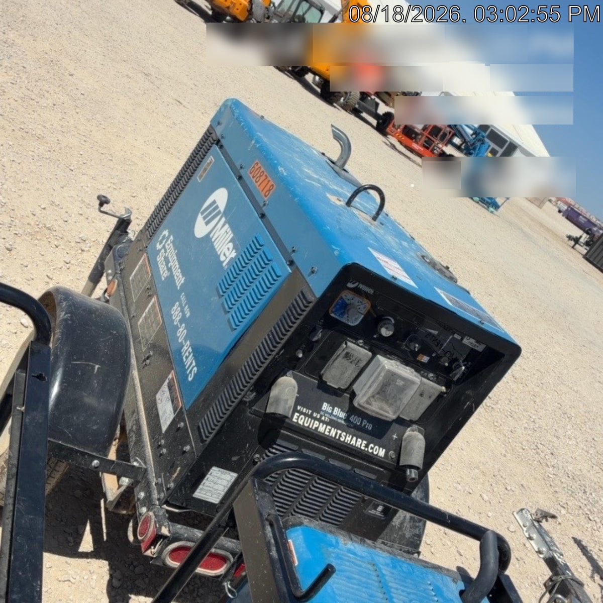 2025 MILLER ELECTRIC BIG BLUE 400