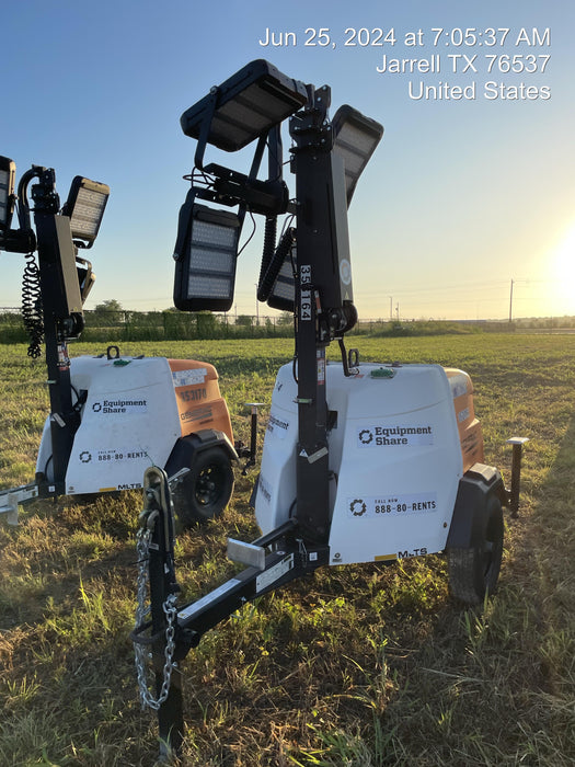 2023 Generac MLT2 Diesel, Flex Switch 120V Input, Powerzone Controller, (4) 320W LED Lights, 4kW Generator, 39.9 Gal Fuel Tank, 2" Ball, T3