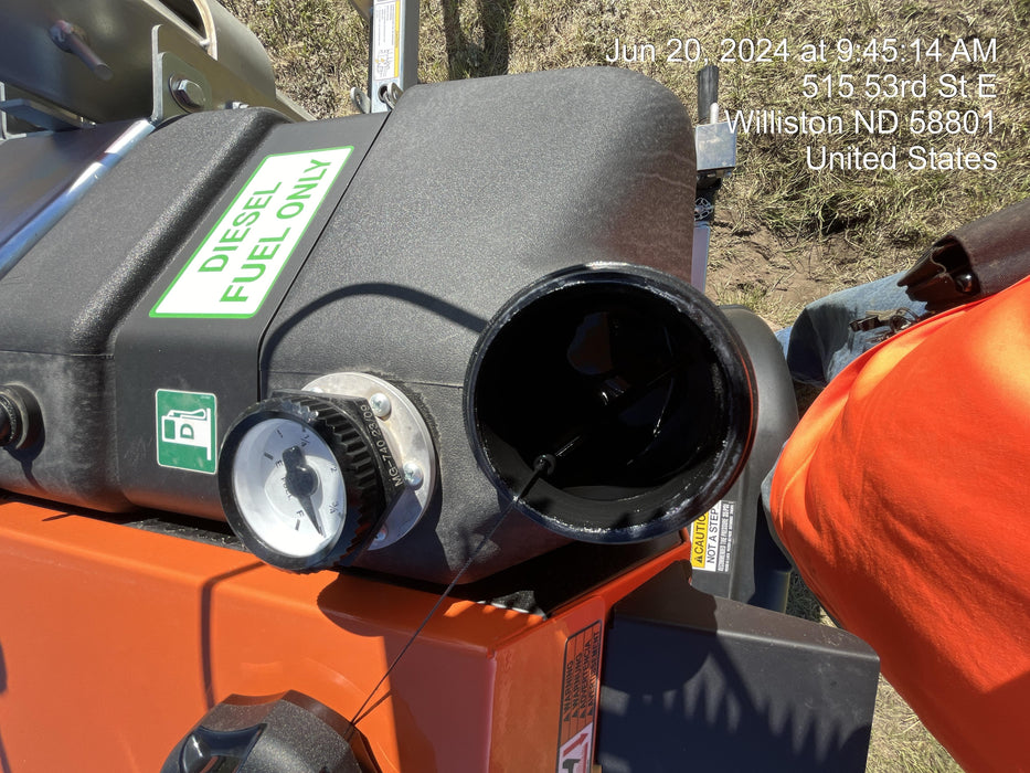 2024 Wanco WLTT-4MM4K Diesel, Deep Sea Controller, Shore Power Plug, Auto Start, (4) 350W LED Floodlights, 4kW Generator, 60 Gal Fuel Tank, 2" Ball, T3