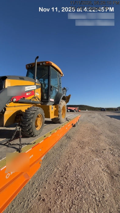 2020 John Deere 310LEP Cab/Heat/Air, 4WD, Standard Stick, Pilot Controls, 2 Way Hydraulics, TAG Manual QC