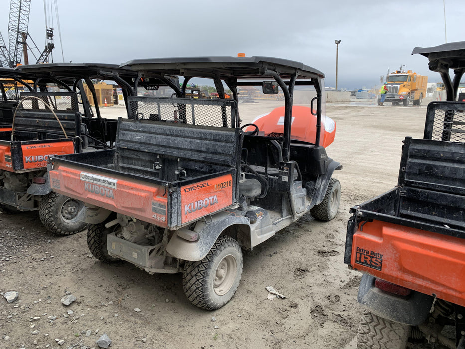 2020 Kubota RTV-X1140W-H Canopy, 4-Seater, Diesel, Windshield Acrylic Clear, Strobe Light, Backup Alarm