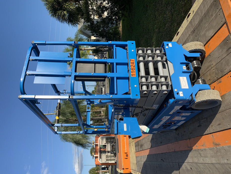 2020 Genie GS-1930 Solid Non Marking Tires, Beacon, Folding rails with half height swing gate