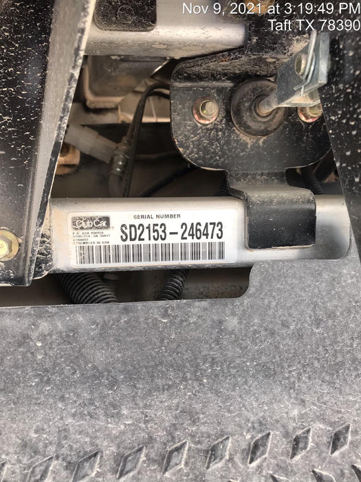 2021 Club Car CA1700D Canopy, Diesel, 4 Passenger