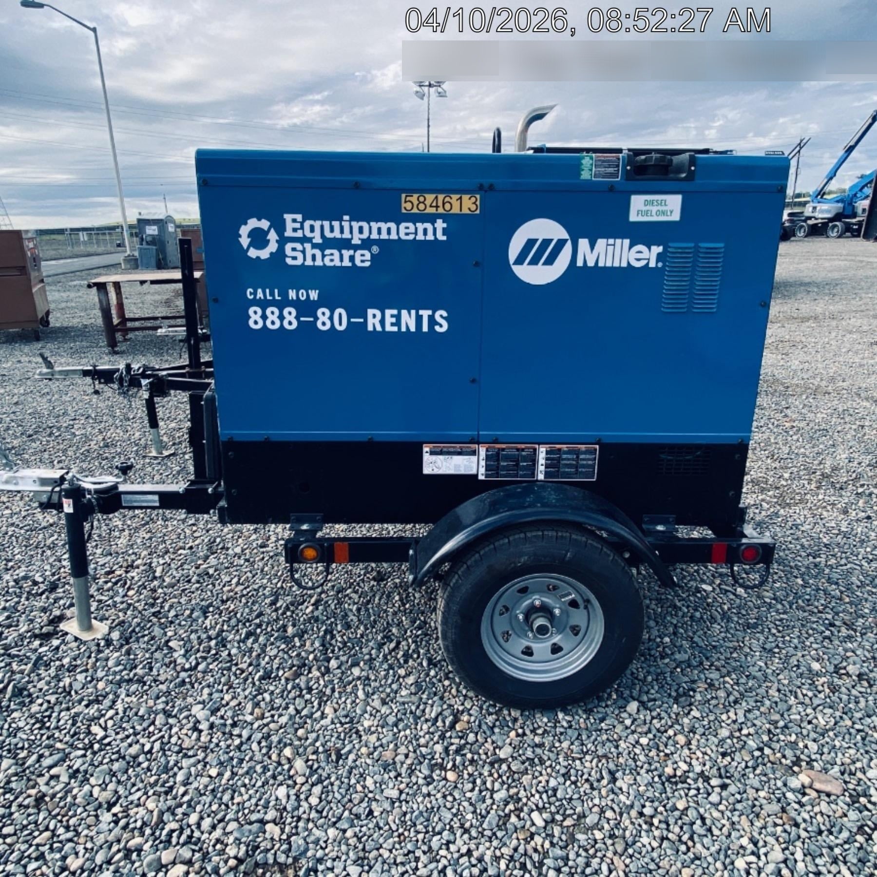 2025 MILLER ELECTRIC BIG BLUE 500
