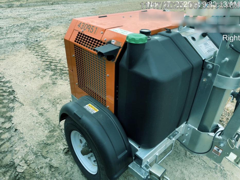 2024 Wanco WLTT-4MM4K Diesel, Deep Sea Controller, Shore Power Plug, Auto Start, (4) 350W LED Floodlights, 4kW Generator, 60 Gal Fuel Tank, 2" Ball, T3