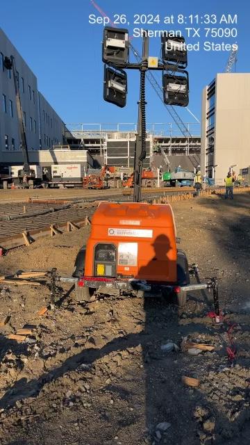 2024 Generac MLT2 Diesel, Flex Switch 120V Input, Powerzone Controller, 
(4) 320W LED Lights, 4kW Generator, 39.9 Gal Fuel Tank, 2" Ball, T3