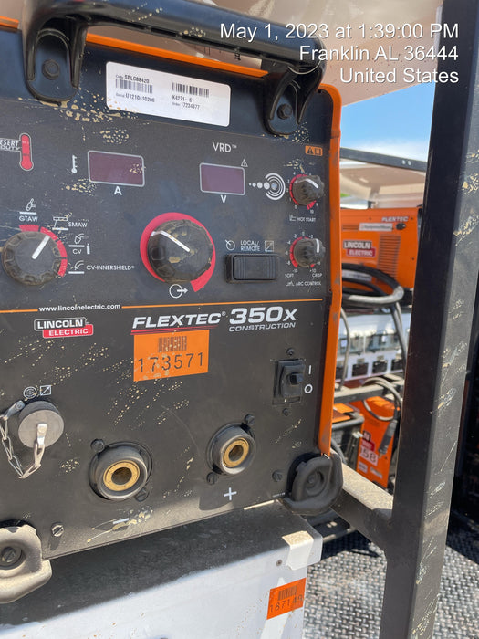 2021 LINCOLN ELECTRIC FLEXTEC 350X