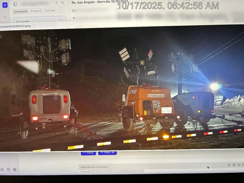 2024 Generac MLT2 Diesel, Flex Switch 120V Input, Powerzone Controller, 
(4) 320W LED Lights, 4kW Generator, 39.9 Gal Fuel Tank, 2" Ball, T3