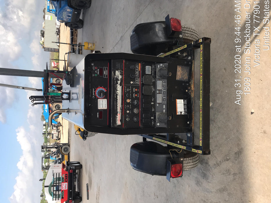 2019 Lincoln Electric Vantage 322 Lincoln Vantage 322 Welder w/Trailer, Light Kit, Cable Rack