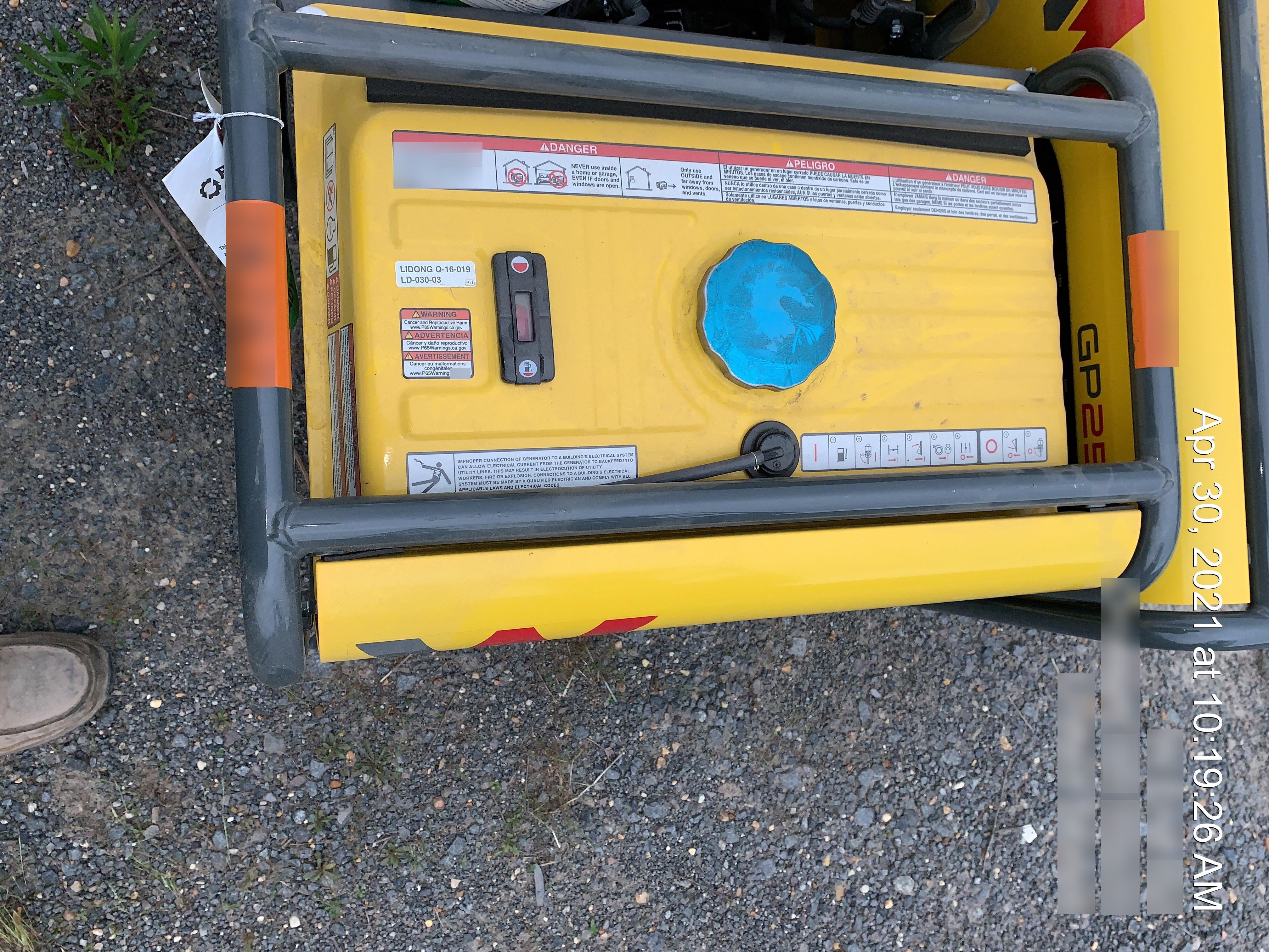 2020 WACKER NEUSON GP2500A