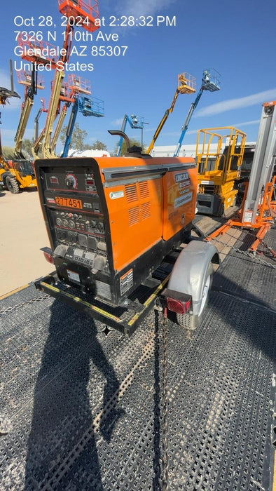 2022 Lincoln Electric LE400 Kubota V1505, Trlr, Cable Rack, Light Kit, ES Decals, T3