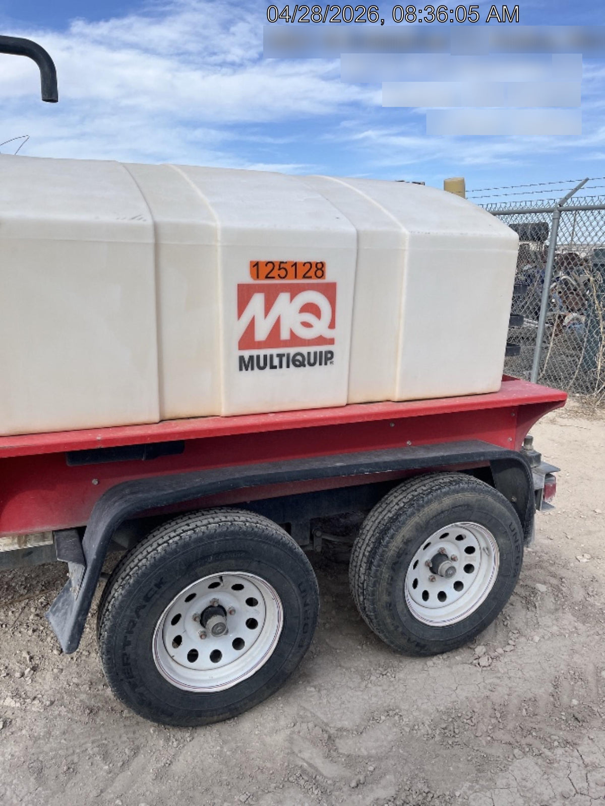 2021 MULTIQUIP WT5C