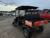 2022 Kubota RTV-X1140W-H Plastic Canopy, Windshield Acrylic Clear, LED Strobe Light, Wire Harness Kit, Back up Alarm